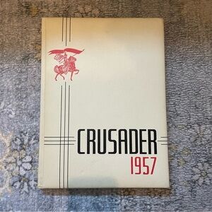 Antique The Crusader Presbyterian Day School 1957 Yearbook